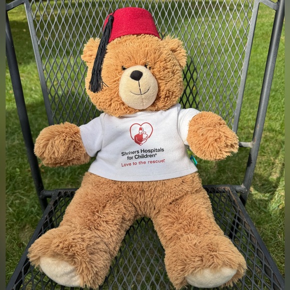 Shriners Hospitals for Children Brown Stuffed Bear - Picture 1 of 3